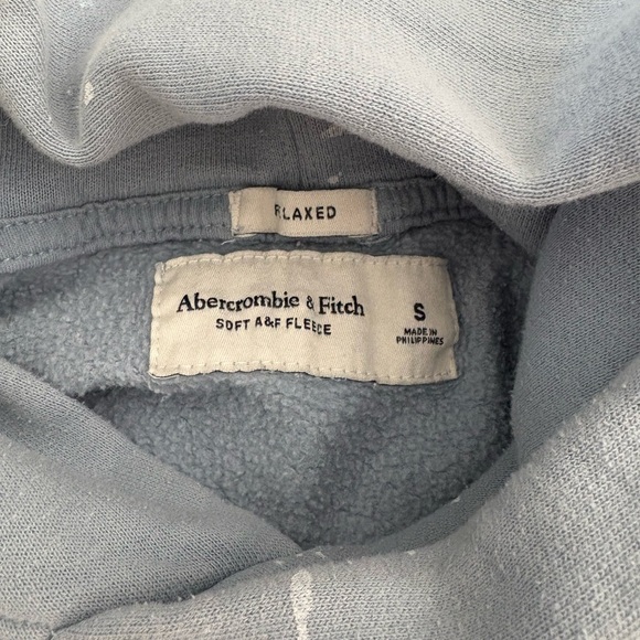 Abercrombie & Fitch Light Blue Essential Hoodie - Picture 2 of 5